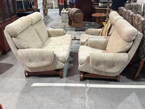 Fler three-piece lounge suite