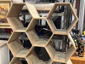 Koala Living hexagonal bookcase - 2