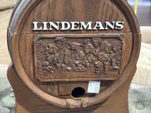 Lindemans plastic decorative wine barrel - 2