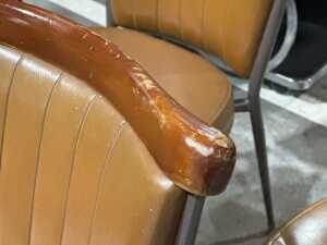 Set of six mid-century dining chairs - 5
