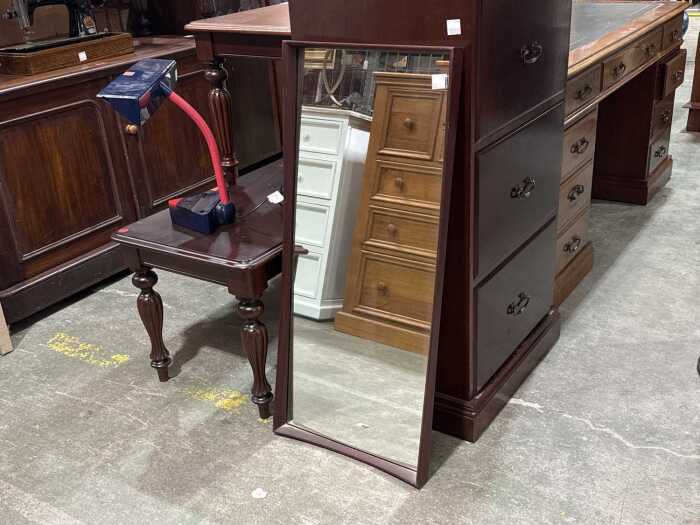 Mid-century teak dressing mirror