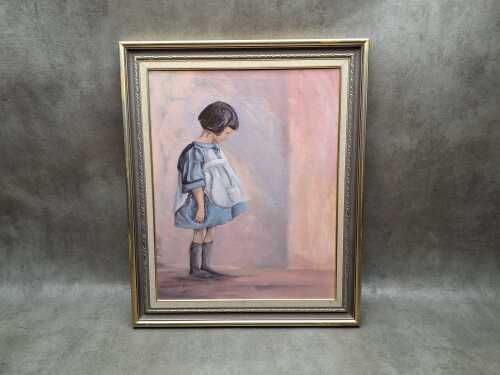 Christine Cafarella-Pearce (1952- ), I'm Sorry, 1990. Oil painting on board
