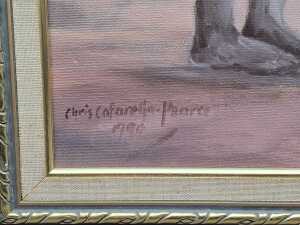Christine Cafarella-Pearce (1952- ), I'm Sorry, 1990. Oil painting on board - 3