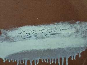 Missen, The Toll. Mid-century oil painting on board - 4