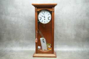 A Westminster Hermle German made chiming wall clock