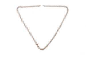 A bracelet and necklace in sterling silver - 2