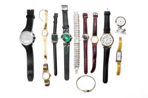 Collection of twelve watches