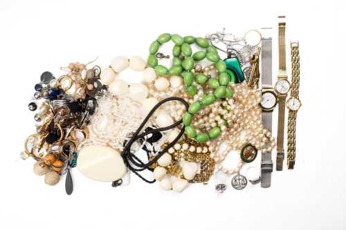 Collection of jewellery and watches