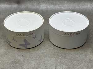Five Pandora jewellery boxes in assorted shapes - 4