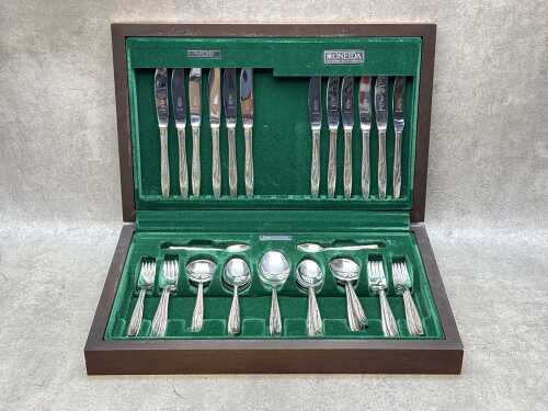 Rodd 'Stardust' silver plated cutlery setting for six