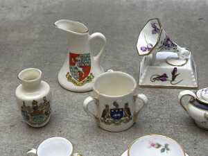Miniature porcelain, including Spode and Coalport - 2