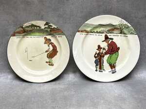 Five pieces of Royal Doulton porcelain series ware - 2