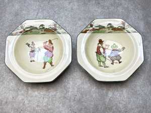 Five pieces of Royal Doulton porcelain series ware - 4