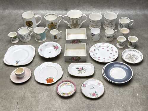 Porcelain, including Aynsley, Portmeirion and Royal Doulton
