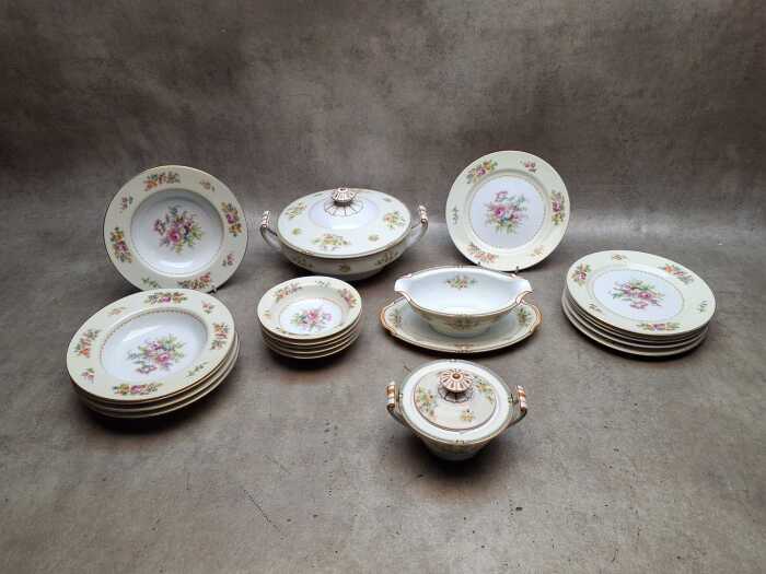 Rose China (Noritake) porcelain part dinnerware