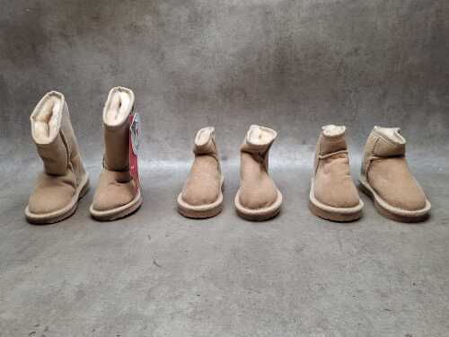 Three Jumbo UGG Boots New size 6-7 (baby)