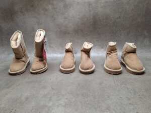Three Jumbo UGG Boots New size 6-7 (baby)