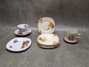 Porcelain, including Sadler teapot, Austrian part tea setting - 4