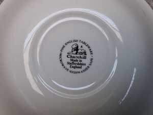 Churchill 'Salzburg' porcelain dinner setting for four - 4