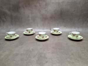 Aynsley porcelain coffee setting for four - 2
