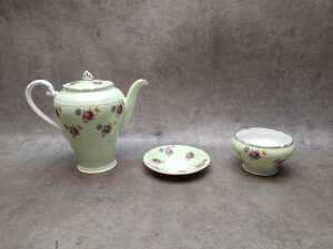Aynsley porcelain coffee setting for four - 3