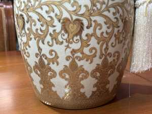 Chinese ceramic ginger jar with gilt decoration - 2