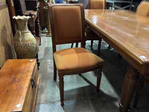 Jarrah nine-piece dining suite - 5