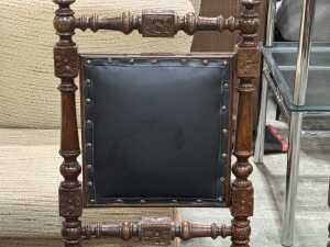 Pair of 19th century timber dining chairs - 3