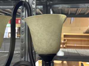 Traditional style two-light wall sconce - 2