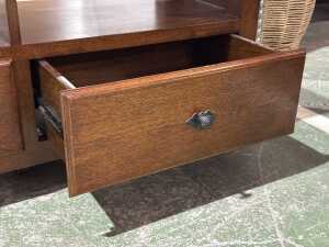 Contemporary timber entertainment unit - 2