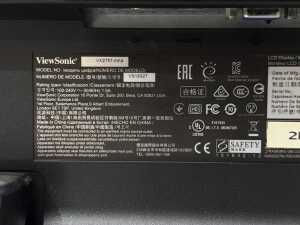 ViewSonic 27-inch LCD monitor - 3