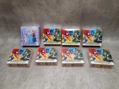 Card.Fun Asian collector trading cards, including All-Star Sports and Frozen