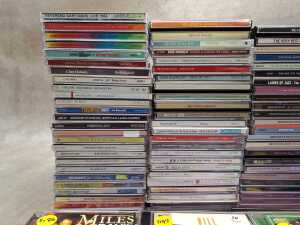 Jazz CDs, including Miles Davis, Bill Evans, Quincy Jones - 2