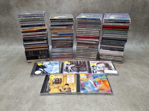 Jazz CDs, including Impulse!, Verve, Storyville