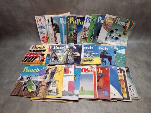 10 volumes of Punch annuals, 1910 to 1914