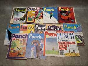 10 volumes of Punch annuals, 1910 to 1914 - 3