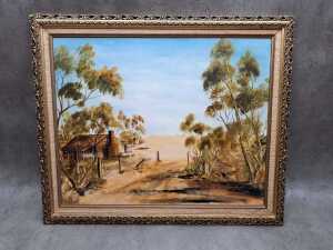 Four original Australian landscape paintings - 6