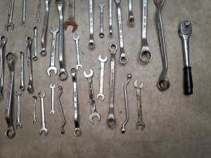 Sidchrome open and ring spanners including metric, Whitworth and American Fine - 3