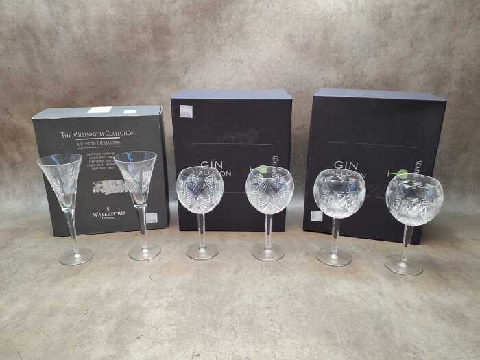 Waterford crystal including 'The Millennium Collection'