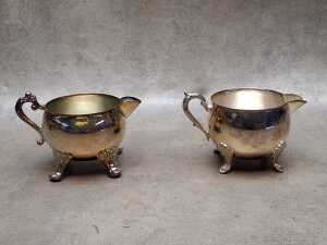 Two silver plated coffee services - 3