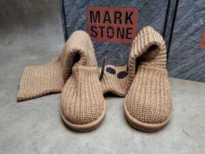 Three NEW IN BOX Mark Stone 'Cardy Knit Boots' - 4