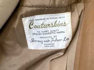 Fletcher Jones brown leather jacket - 6
