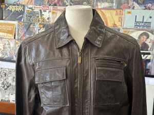 Huski Explorer brown leather jacket - 2