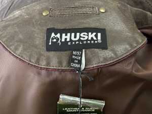 Huski Explorer brown leather jacket - 5