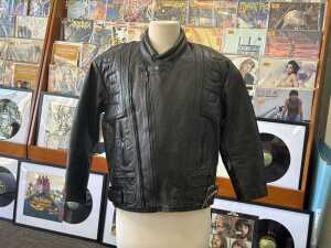 A&P Musall Leather black leather jacket