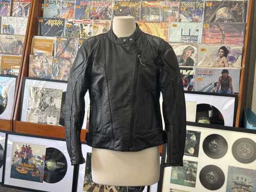 RJays Sports Jacket II black leather motorcycle jacket