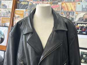 Motoranza black leather jacket - 2