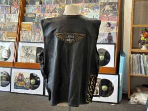 Bikers Gear black leather vest - 4