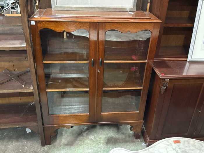 Glazed bookcase