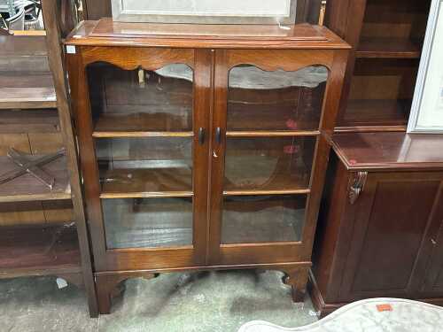 Glazed bookcase